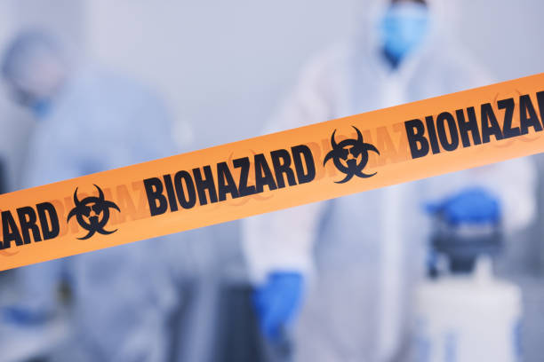 Professional Infectious Disease Decontamination technician working in Utica, IN